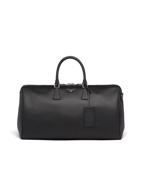 prada black travel|Prada travel bags luggage.